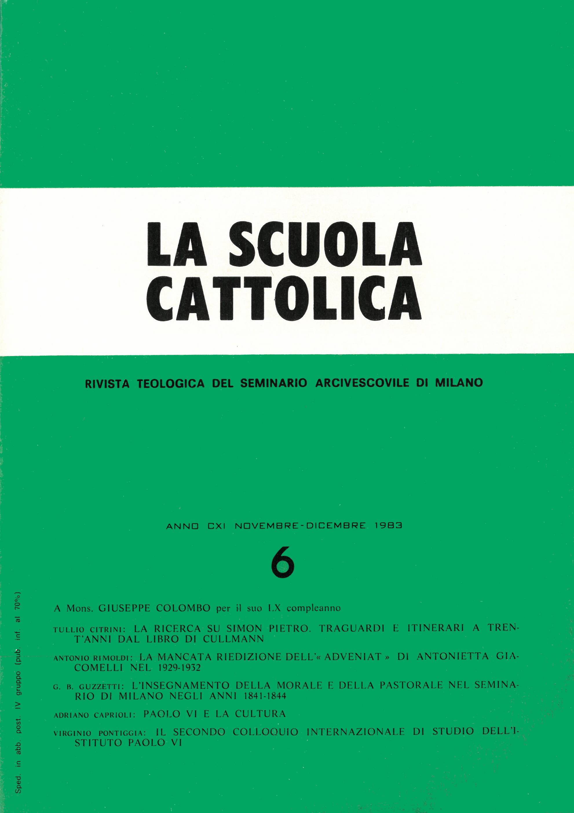 					Visualizza V. 111 N. 6 (1983)
				