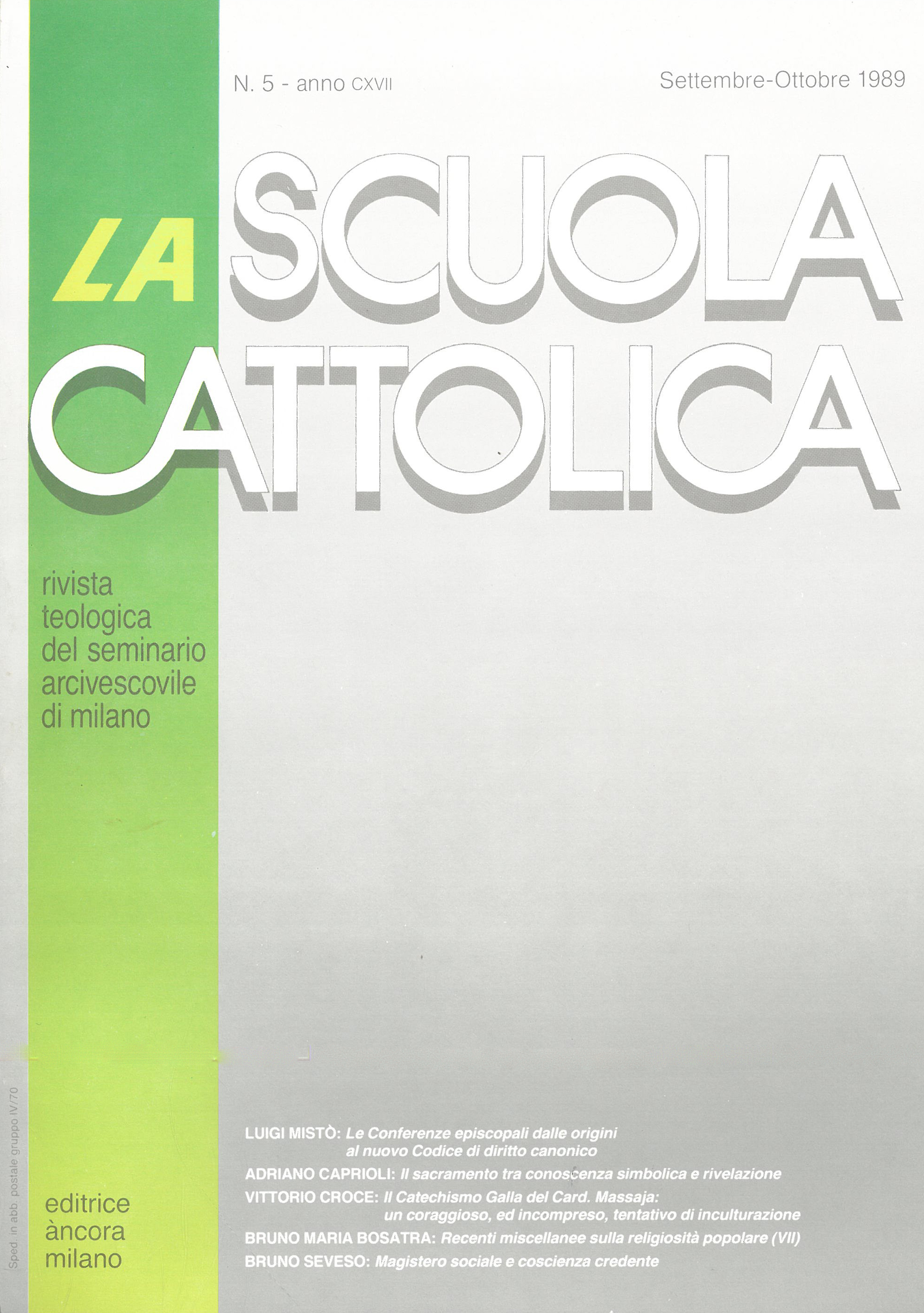 					Visualizza V. 117 N. 5 (1989)
				