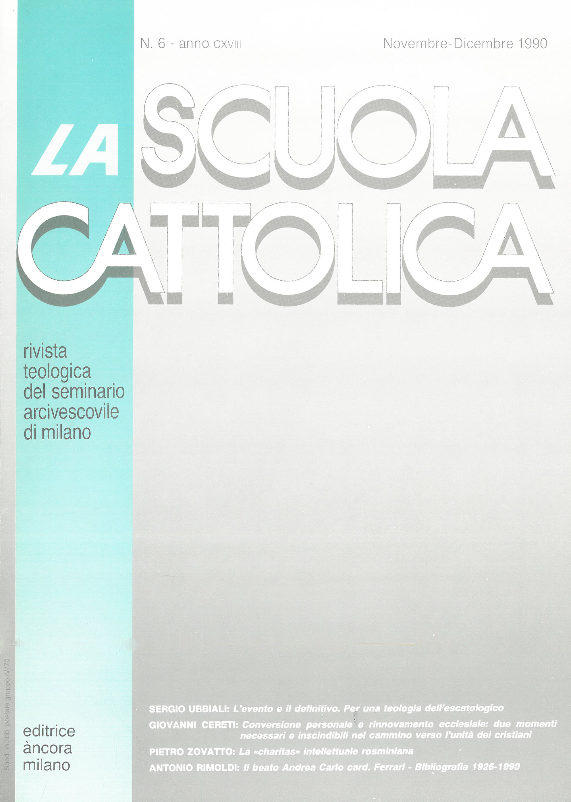 					Visualizza V. 118 N. 6 (1990)
				