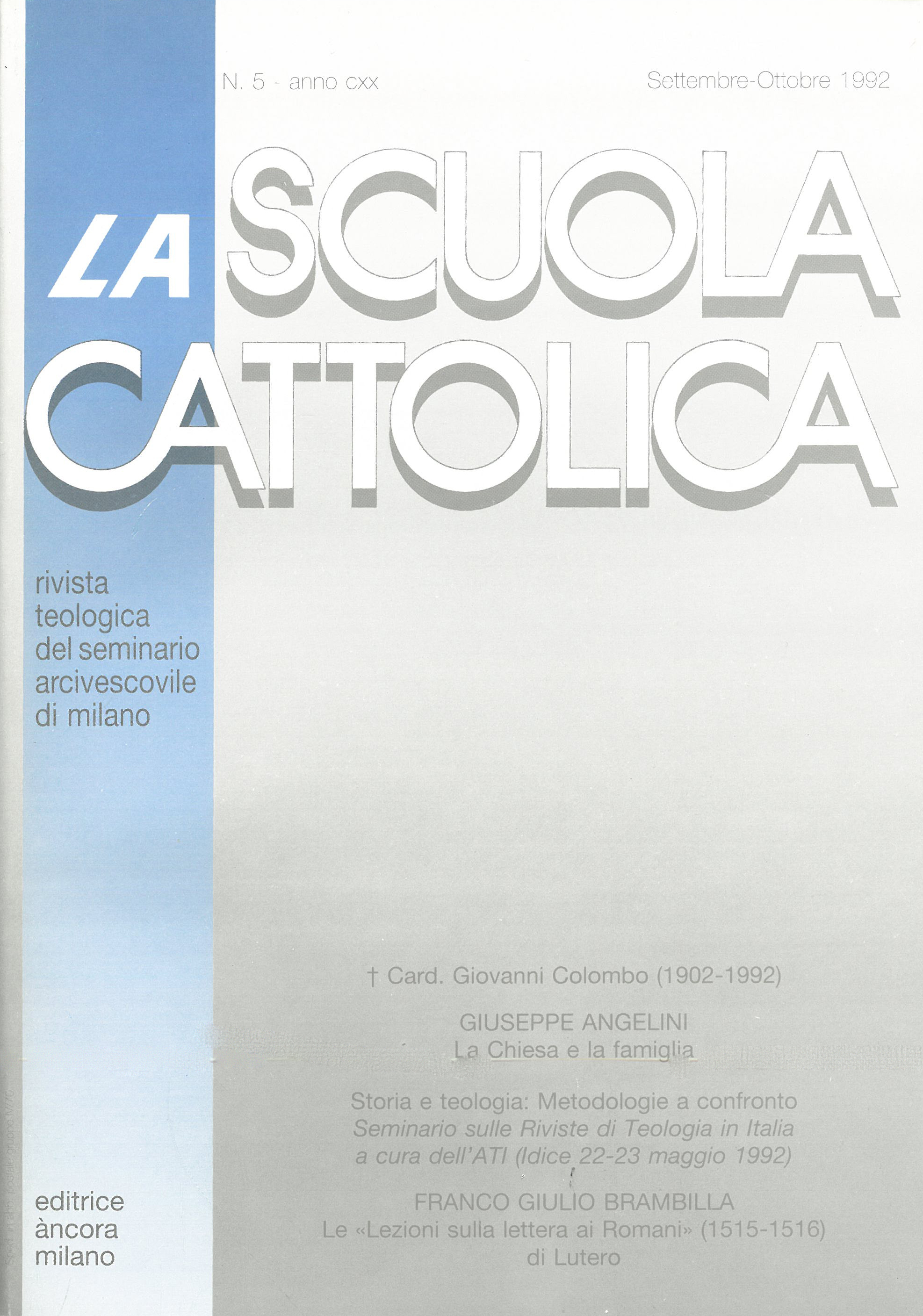 					Visualizza V. 120 N. 5 (1992)
				