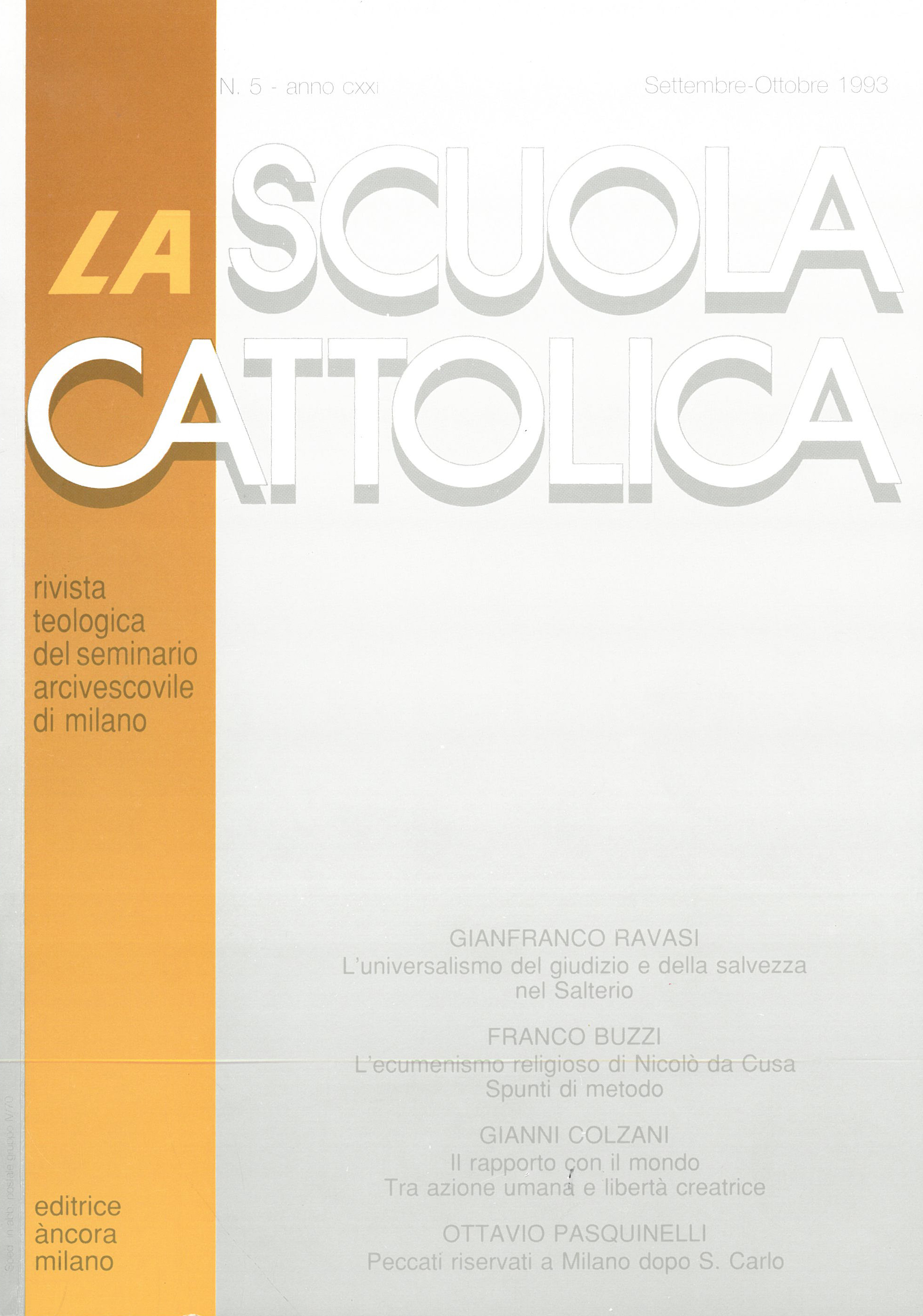					Visualizza V. 121 N. 5 (1993)
				