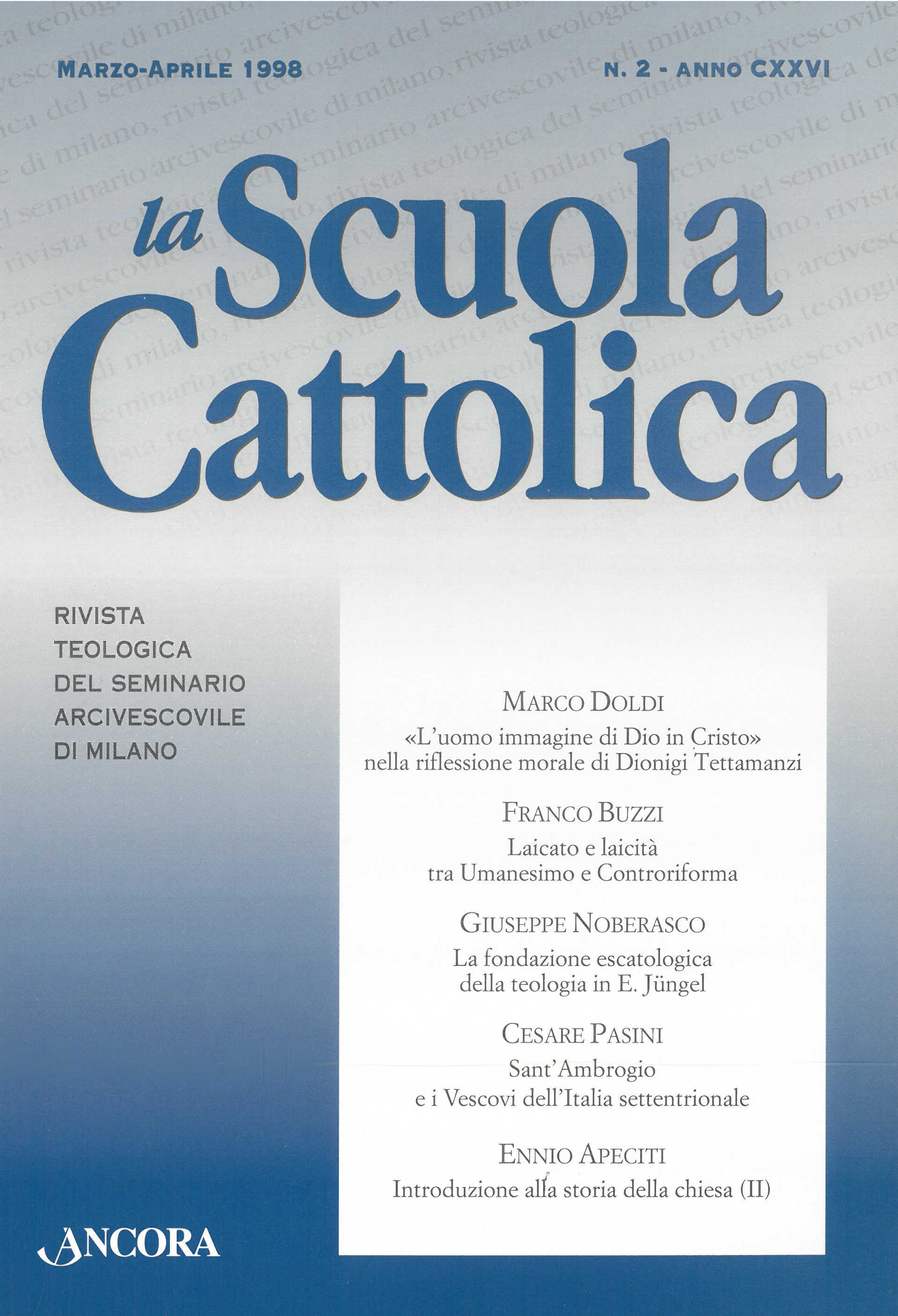 					Visualizza V. 126 N. 2 (1998)
				