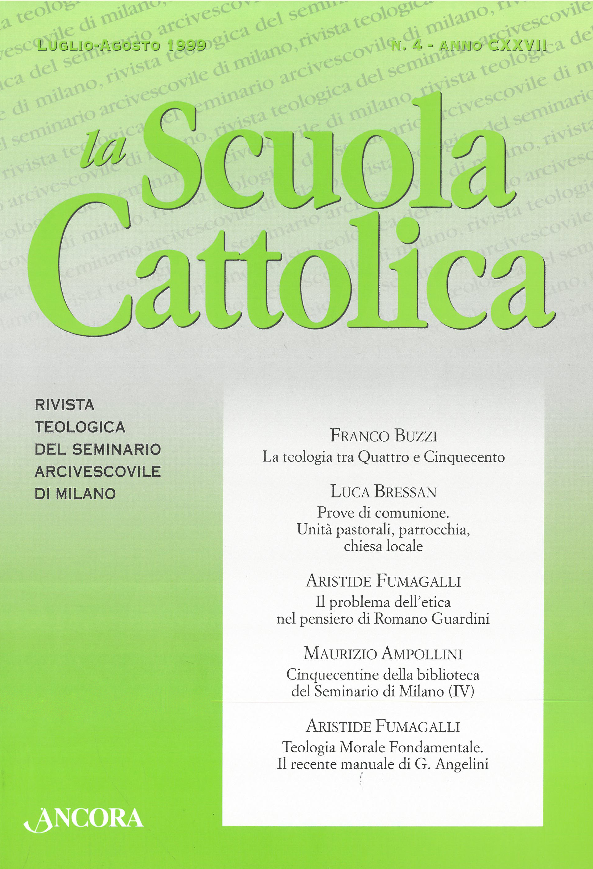 					Visualizza V. 127 N. 4 (1999)
				