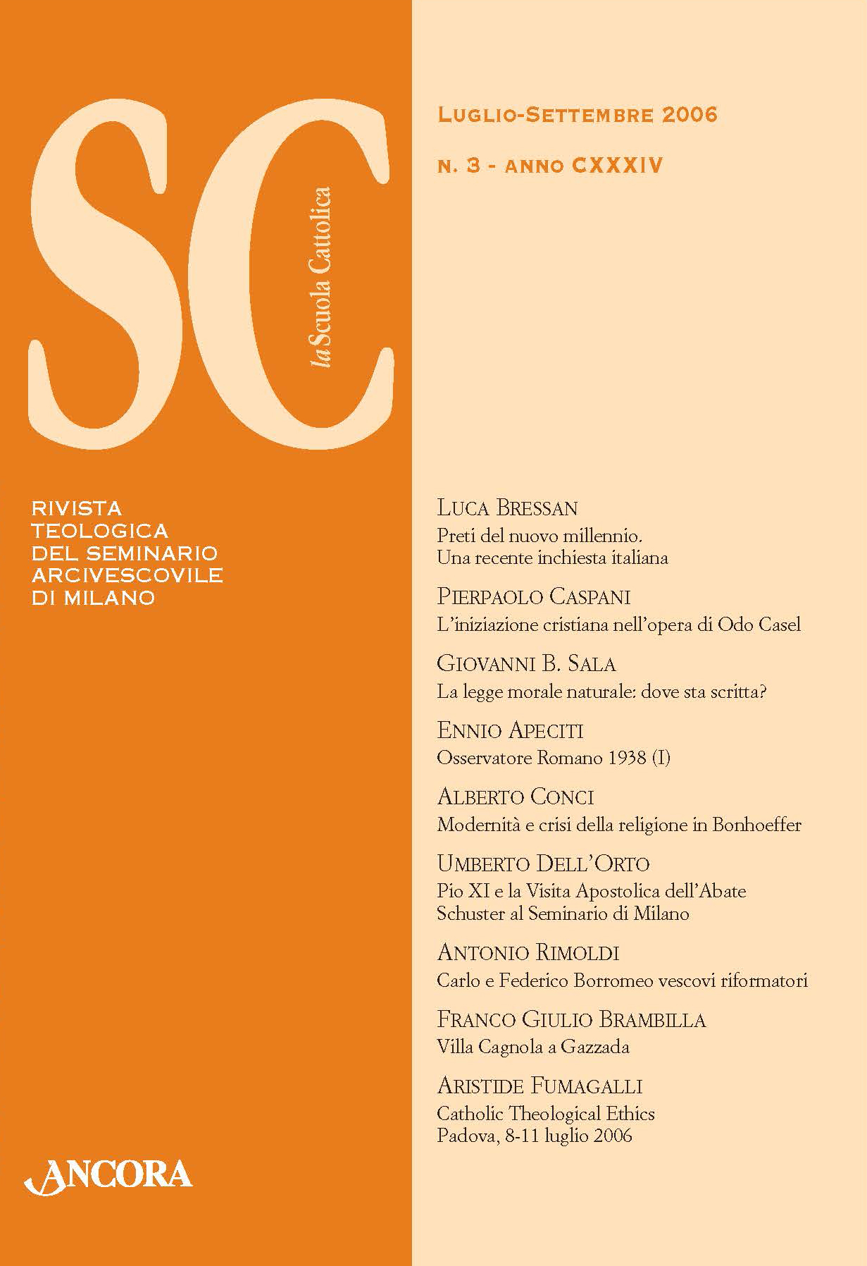 					Visualizza V. 134 N. 3 (2006)
				
